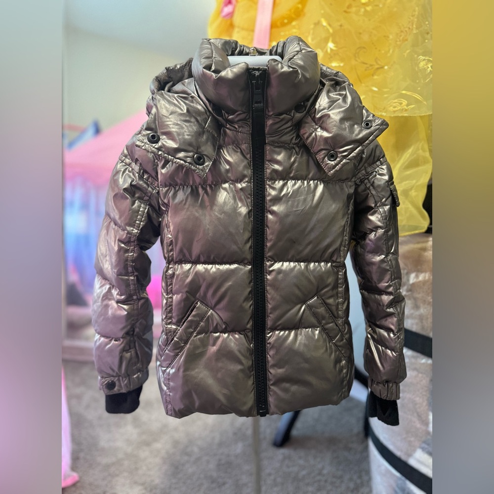 SAM Jacket in metallic Gray for toddler